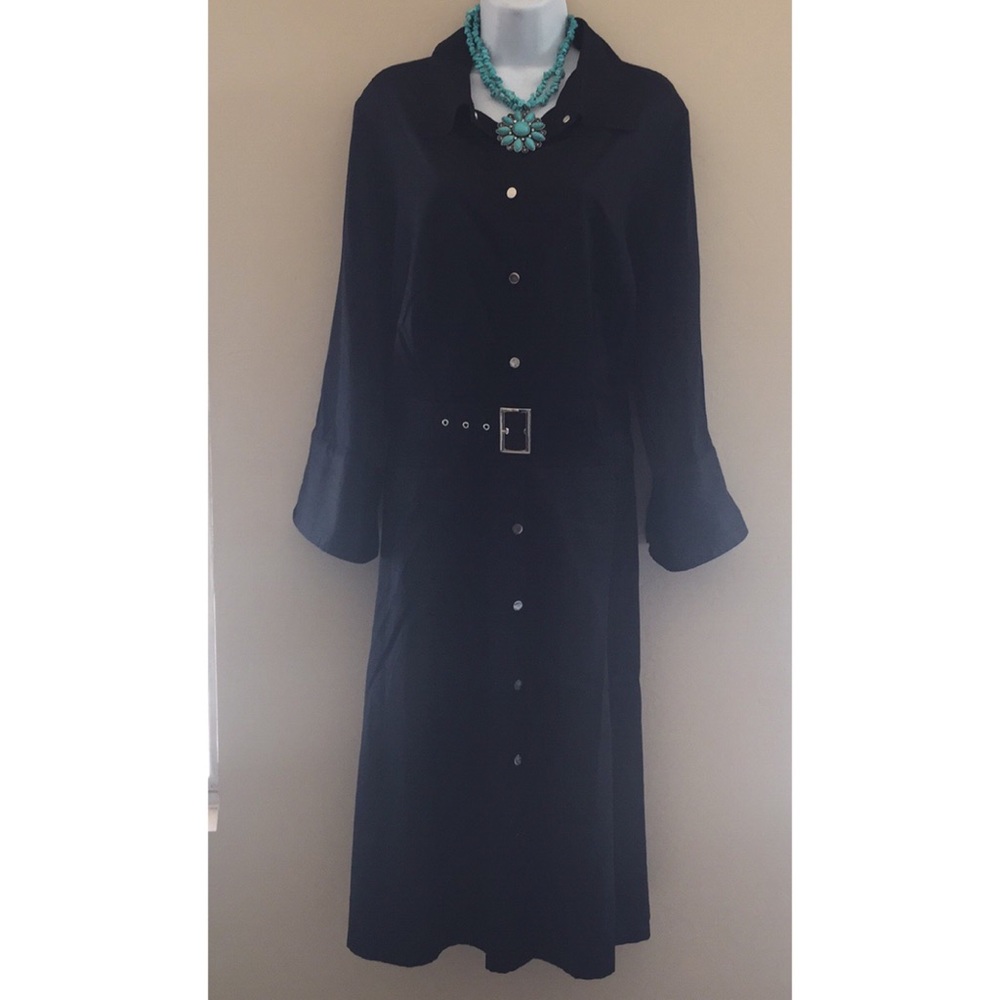 🆕WOT Alfani Woman navy blue dress plus size 18W